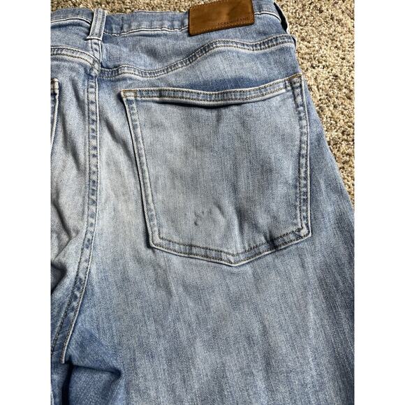 J. Crew Distressed Blue Jeans Stretch Denim Size 30T Tall - Picture 8 of 11